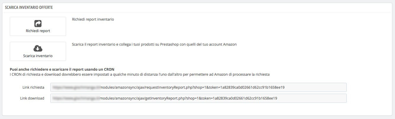 modulo amazon scarica inventario offerte